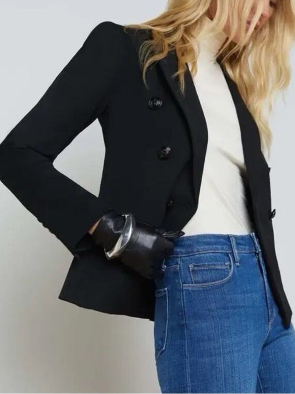 Lagence Marie Double Breasted Slim Fit Blazer NWT - Picture 2 of 10